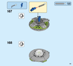 LEGO 31095 instructions page 101 – build guide