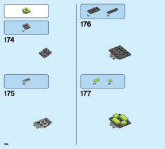 LEGO 31095 instructions page 104 – build guide