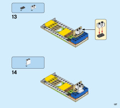 LEGO 31095 instructions page 127 – build guide