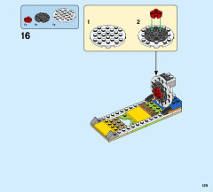 LEGO 31095 instructions page 129 – build guide