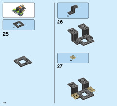 LEGO 31095 instructions page 154 – build guide