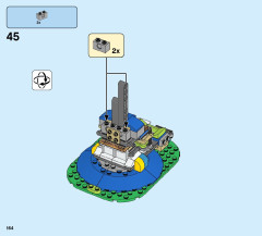 LEGO 31095 instructions page 164 – build guide