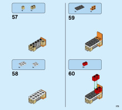 LEGO 31095 instructions page 173 – build guide