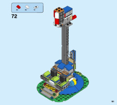 LEGO 31095 instructions page 181 – build guide