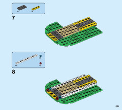 LEGO 31095 instructions page 201 – build guide