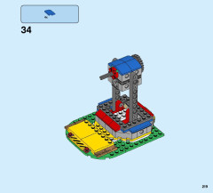 LEGO 31095 instructions page 219 – build guide