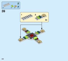 LEGO 31095 instructions page 222 – build guide