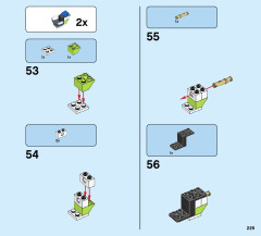LEGO 31095 instructions page 229 – build guide