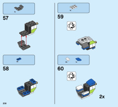 LEGO 31095 instructions page 230 – build guide
