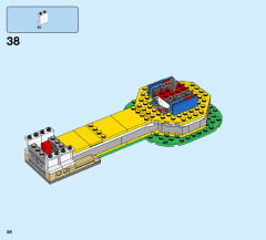 LEGO 31095 instructions page 38 – build guide