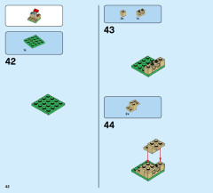 LEGO 31095 instructions page 42 – build guide