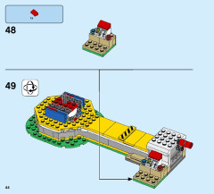 LEGO 31095 instructions page 44 – build guide