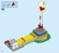 LEGO 31095 instructions page 50 – build guide