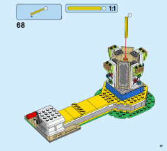 LEGO 31095 instructions page 57 – build guide
