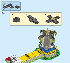 LEGO 31095 instructions page 58 – build guide