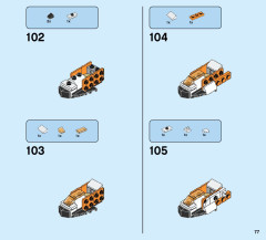 LEGO 31095 instructions page 77 – build guide