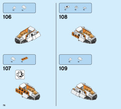 LEGO 31095 instructions page 78 – build guide