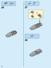 LEGO 31096 instructions page 20 – build guide