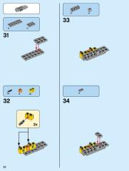 LEGO 31096 instructions page 22 – build guide