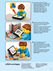 LEGO 31096 instructions page 3 – build guide