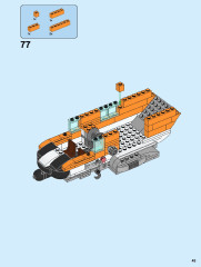 LEGO 31096 instructions page 43 – build guide