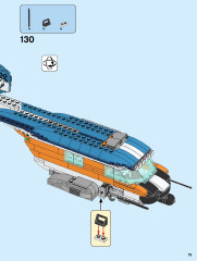 LEGO 31096 instructions page 75 – build guide