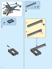 LEGO 31096 instructions page 8 – build guide