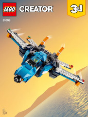 LEGO 31096 instructions page 1 – build guide
