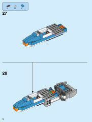 LEGO 31096 instructions page 14 – build guide