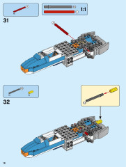 LEGO 31096 instructions page 16 – build guide