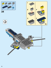 LEGO 31096 instructions page 18 – build guide