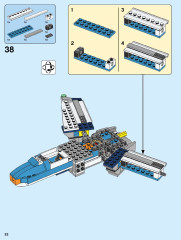 LEGO 31096 instructions page 22 – build guide