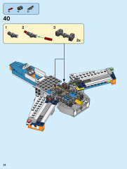 LEGO 31096 instructions page 24 – build guide