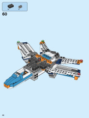 LEGO 31096 instructions page 44 – build guide