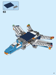 LEGO 31096 instructions page 47 – build guide