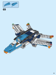 LEGO 31096 instructions page 53 – build guide