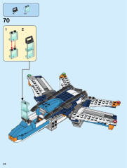 LEGO 31096 instructions page 54 – build guide