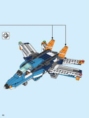 LEGO 31096 instructions page 60 – build guide