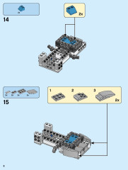 LEGO 31096 instructions page 8 – build guide