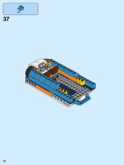 LEGO 31096 instructions page 20 – build guide