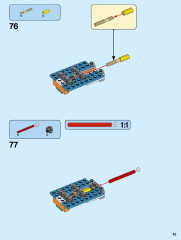 LEGO 31096 instructions page 43 – build guide