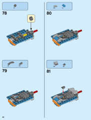LEGO 31096 instructions page 44 – build guide