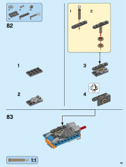 LEGO 31096 instructions page 45 – build guide