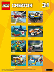 LEGO 31096 instructions page 56 – build guide