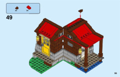LEGO 31098 instructions page 55 – build guide