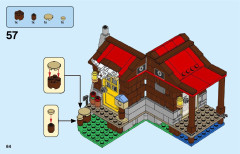 LEGO 31098 instructions page 64 – build guide