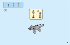 LEGO 31098 instructions page 71 – build guide