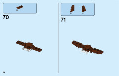 LEGO 31098 instructions page 74 – build guide