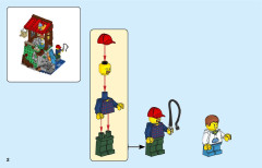 LEGO 31098 instructions page 2 – build guide