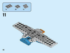 LEGO 31099 instructions page 14 – build guide
